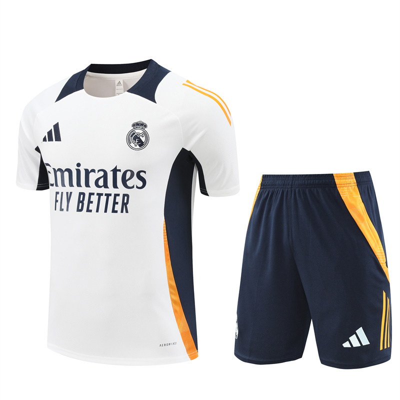 AAA Quality Real Madrid 24/25 White/Navy Blue Training Kit